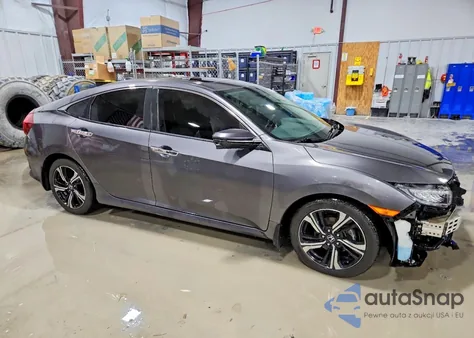 2018 Honda Civic Touring из США, поврежденный, VIN JHMFC1F94JX026475